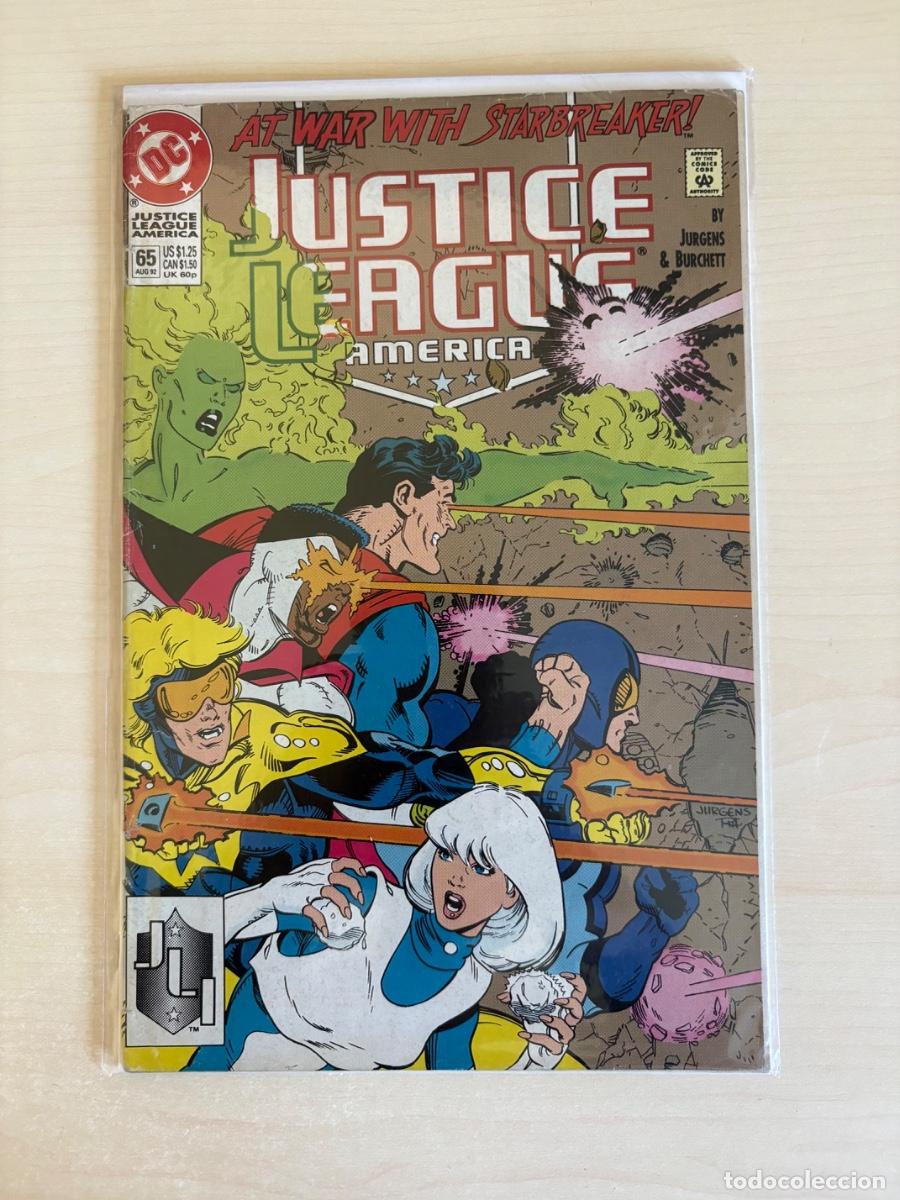 C&oacute;mics: Justice League America #65 (DC Comics USA, 1992)