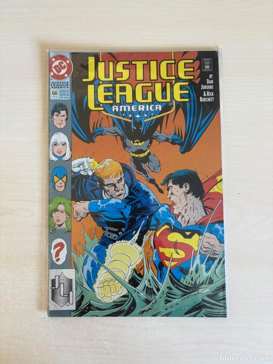 C&oacute;mics: Justice League America #66 (DC Comics USA, 1992)