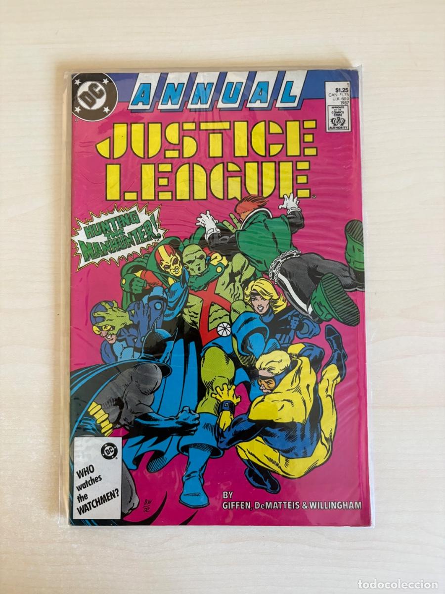 C&oacute;mics: Justice League Annual #1 (DC Comics USA, 1987)