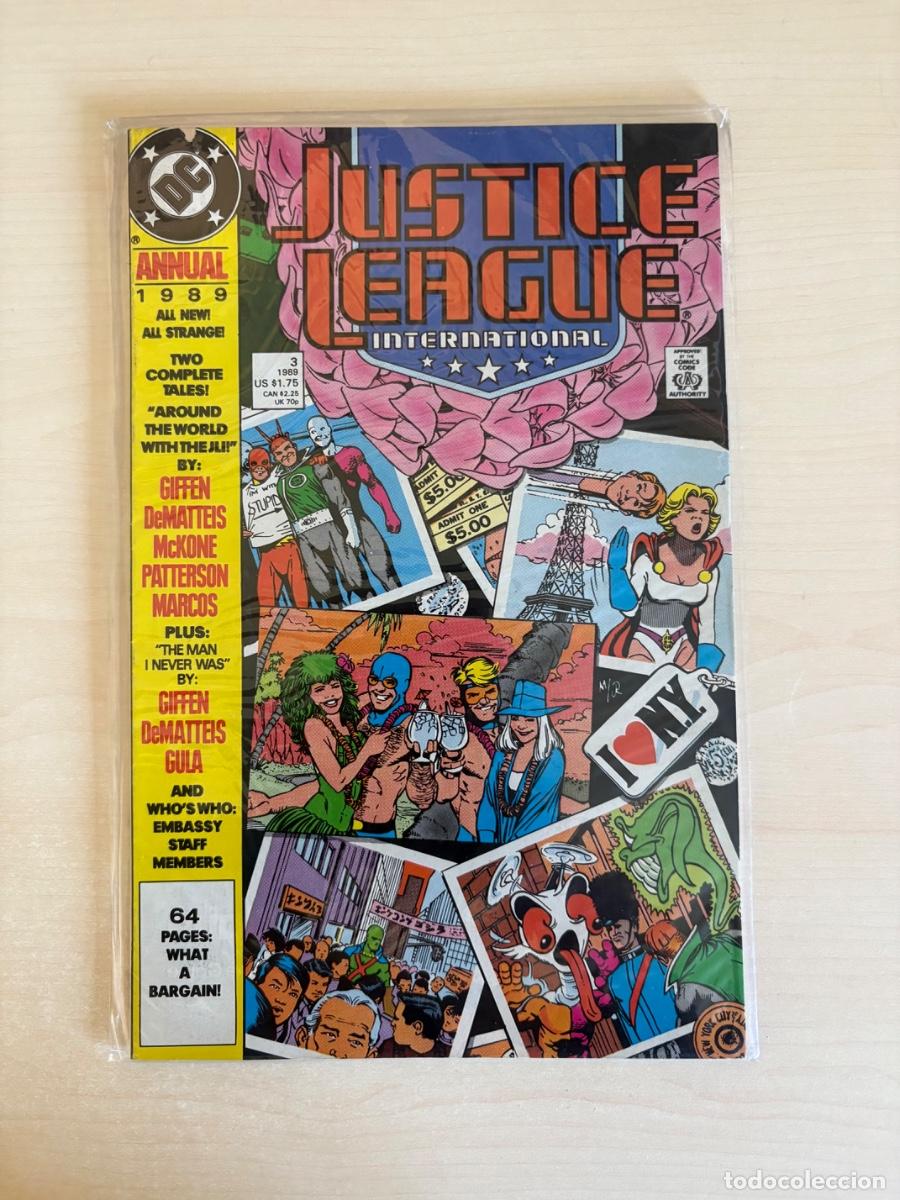 C&oacute;mics: Justice League International Annual #3 (DC Comics USA, 1989)