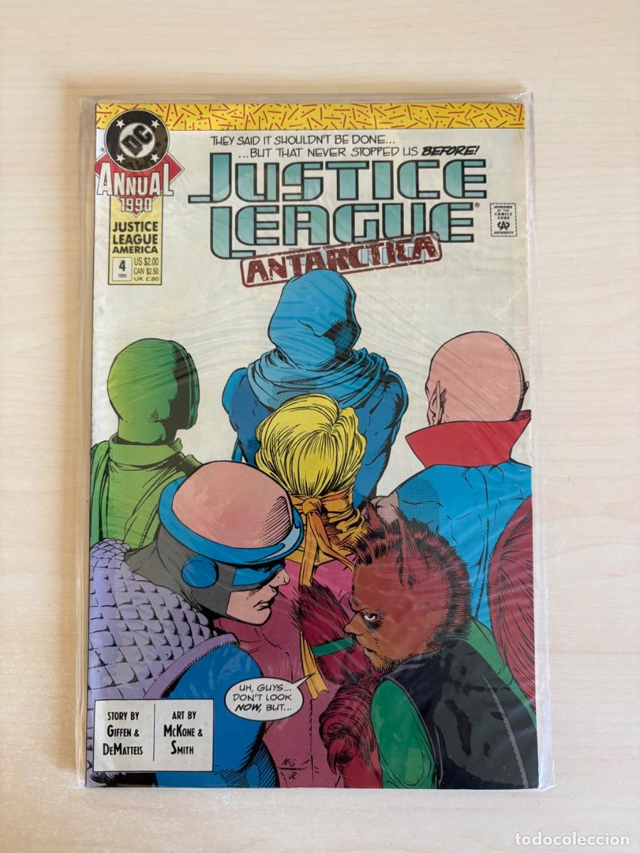 C&oacute;mics: Justice League America Annual #4 (DC Comics USA, 1990)