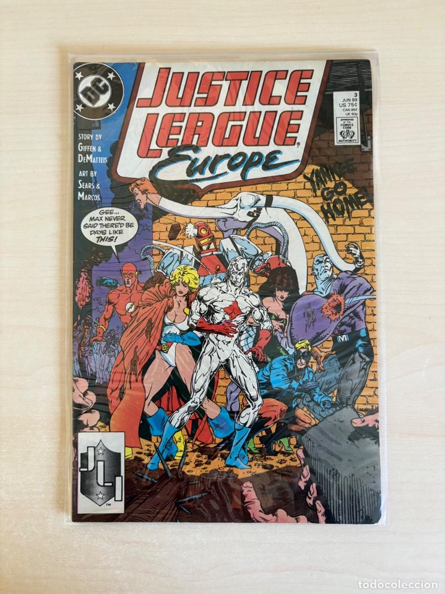 C&oacute;mics: Justice League Europe #3 (DC Comics USA, 1989)