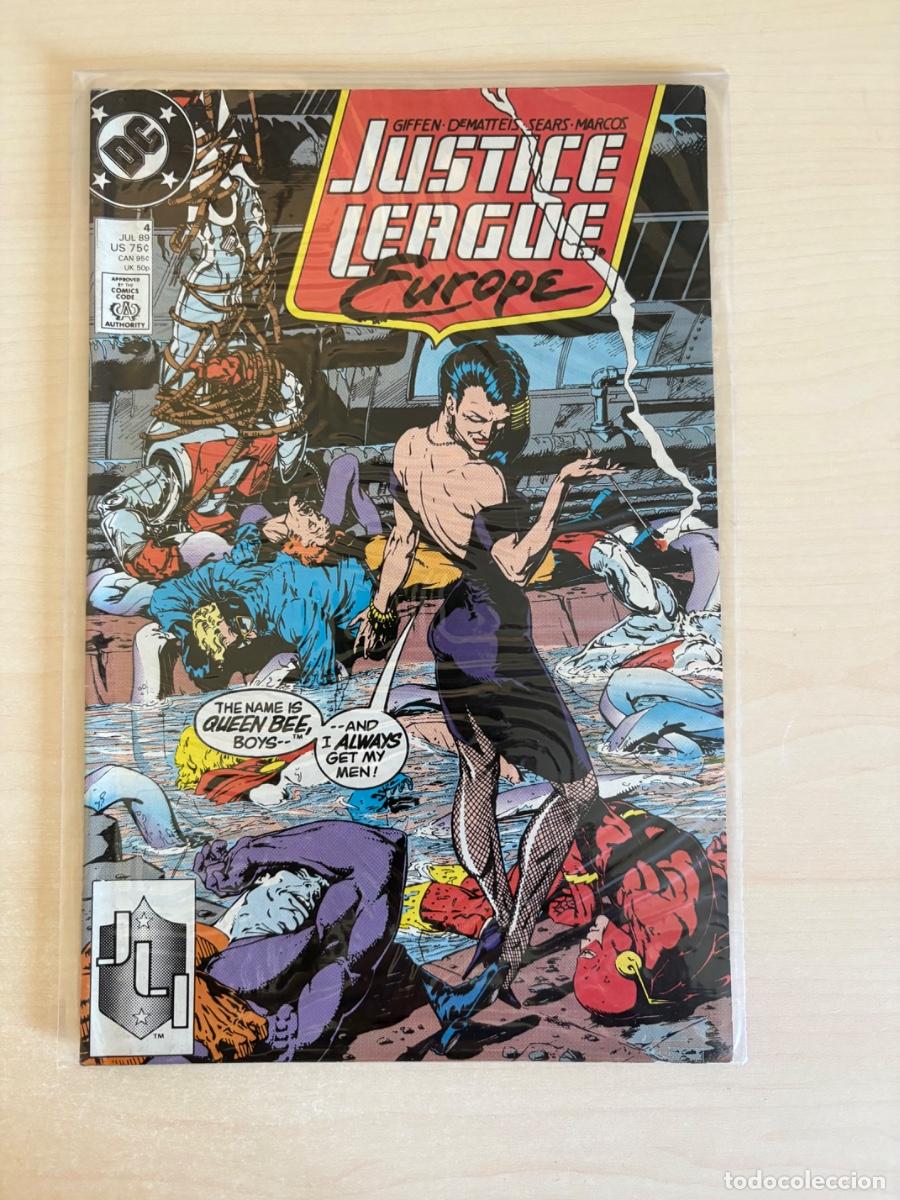 C&oacute;mics: Justice League Europe #4 (DC Comics USA, 1989)