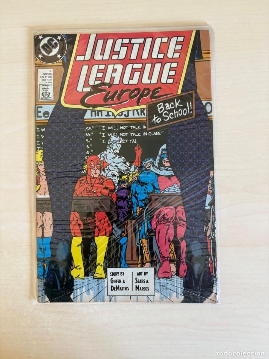 C&oacute;mics: Justice League Europe #6 (DC Comics USA, 1989)