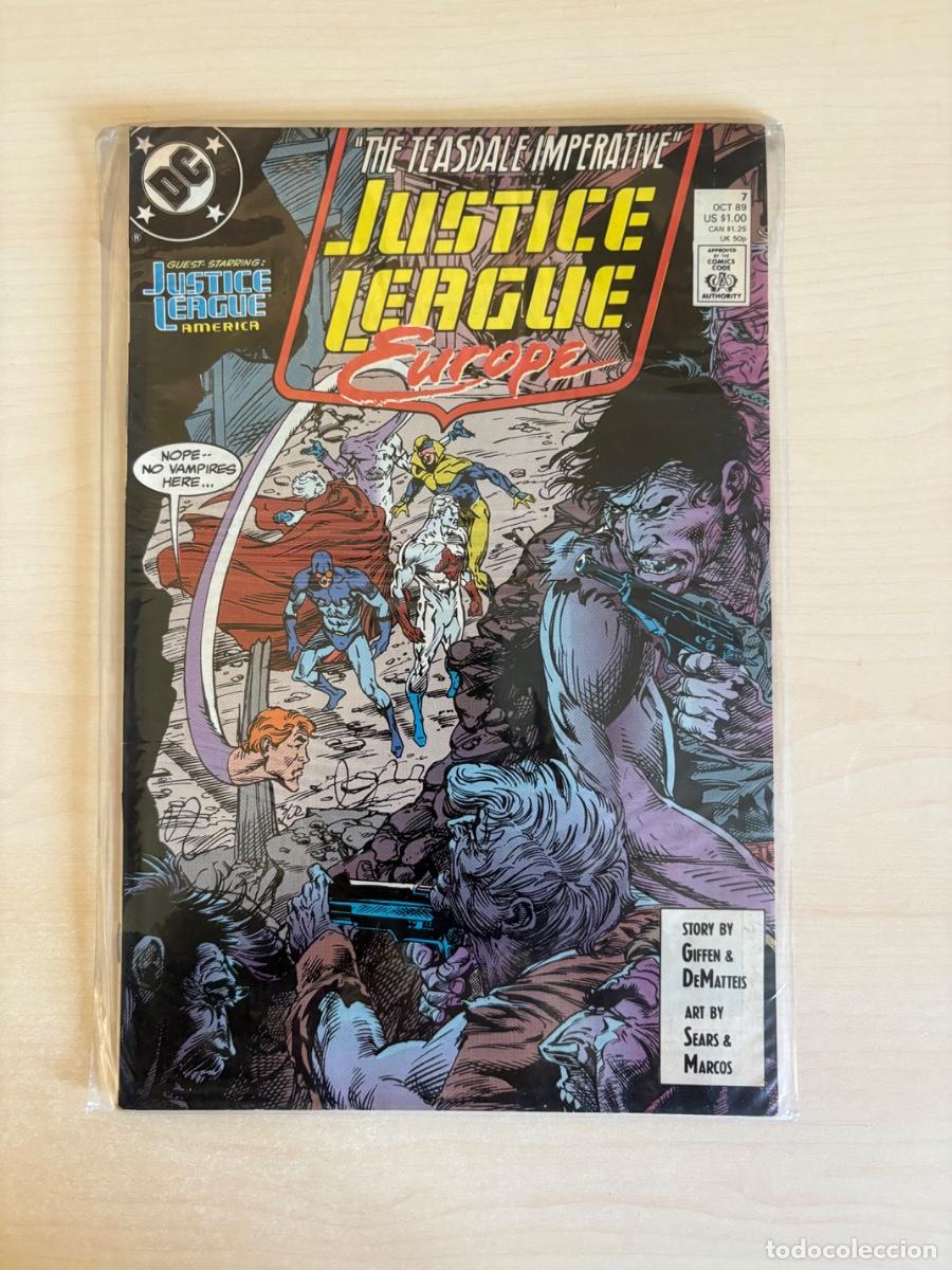 C&oacute;mics: Justice League Europe #7 (DC Comics USA, 1989)