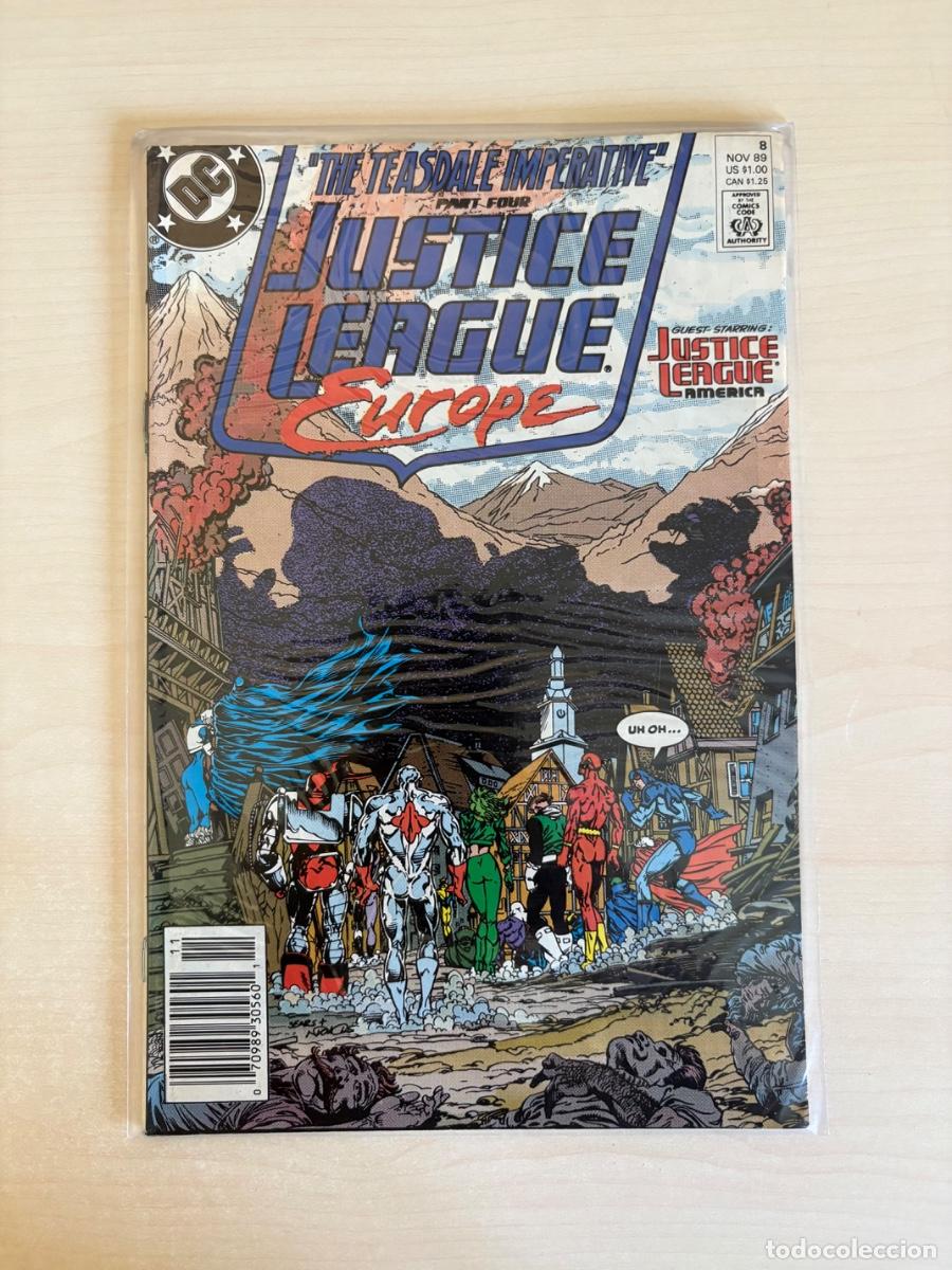 C&oacute;mics: Justice League Europe #8 (DC Comics USA, 1989)