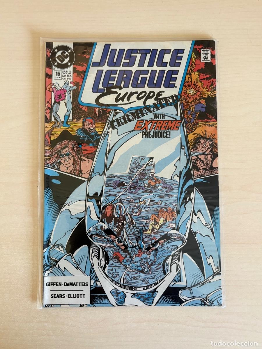 C&oacute;mics: Justice League Europe #16 (DC Comics USA, 1990)