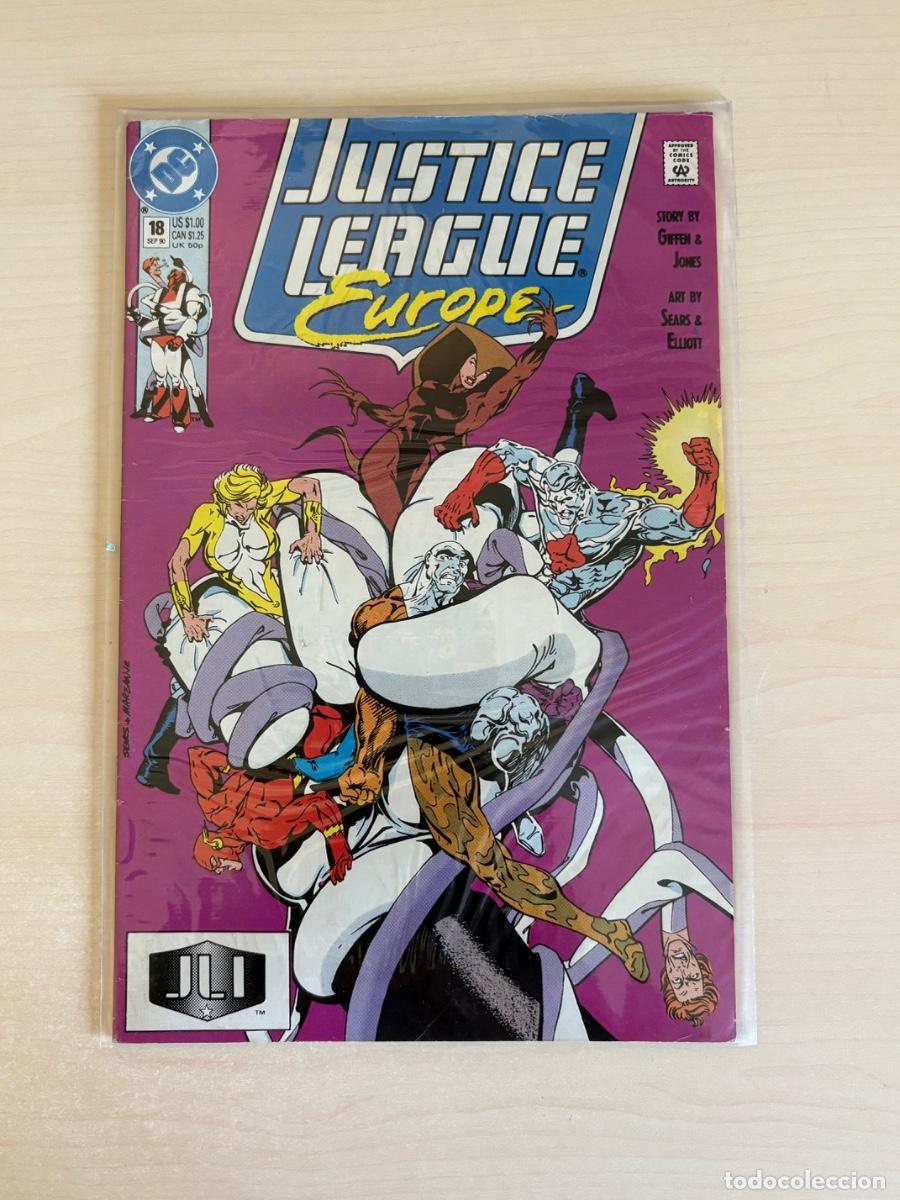 C&oacute;mics: Justice League Europe #18 (DC Comics USA, 1990)