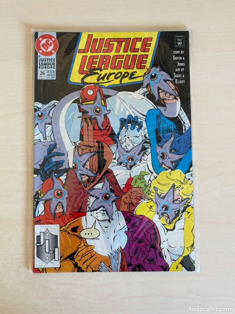 C&oacute;mics: Justice League Europe #26 (DC Comics USA, 1991)