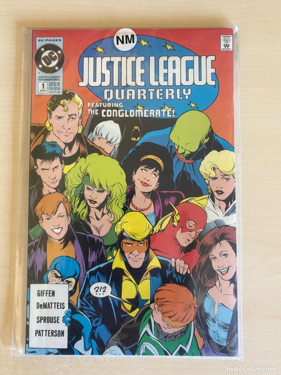C&oacute;mics: Justice League Quarterly #1 (DC Comics USA, 1990)