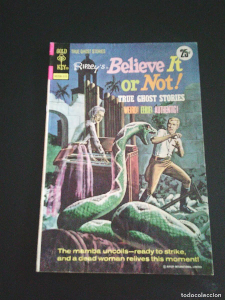 C&oacute;mics: BELIEVE IT OR NOT TRUE GHOST STORIES - N&ordm; 43 - OCTOBER 1973 - WESTERN PUBLISHING COMPANY - CJ 252