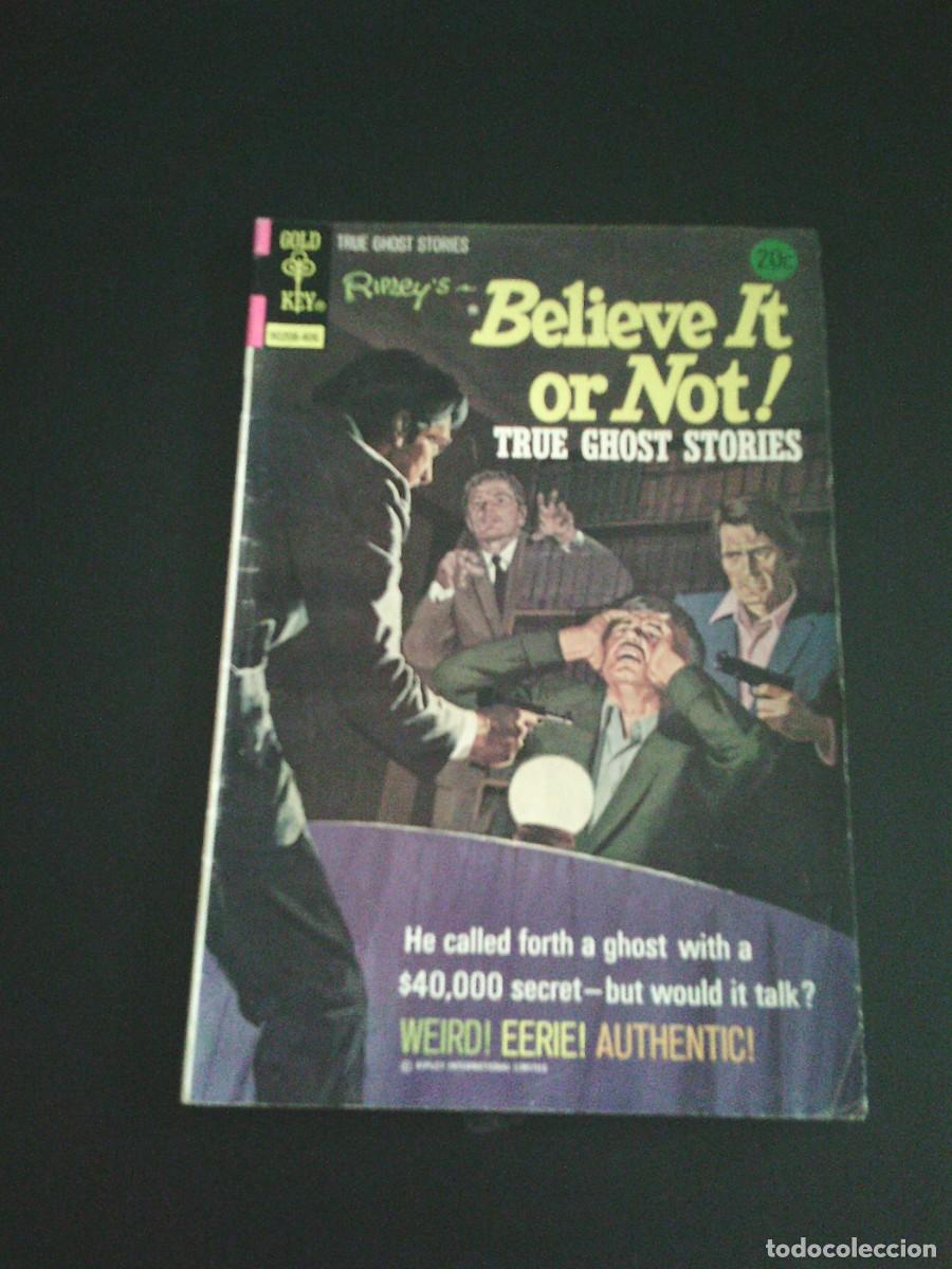 C&oacute;mics: BELIEVE IT OR NOT TRUE GHOST STORIES - N&ordm; 47 - JUNE 1974 - WESTERN PUBLISHING COMPANY - CJ 252