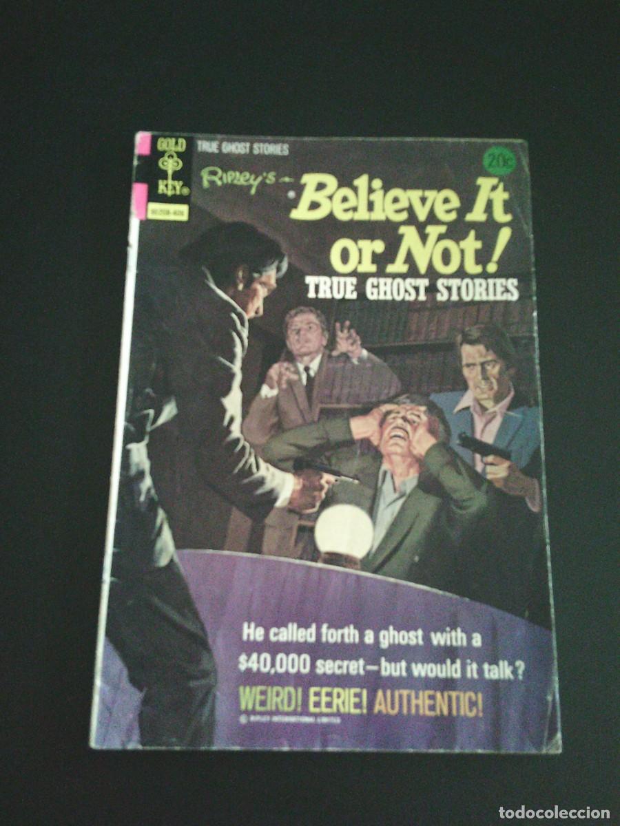 C&oacute;mics: BELIEVE IT OR NOT TRUE GHOST STORIES - N&ordm; 47 - JUNE 1974 - WESTERN PUBLISHING COMPANY - CJ 252