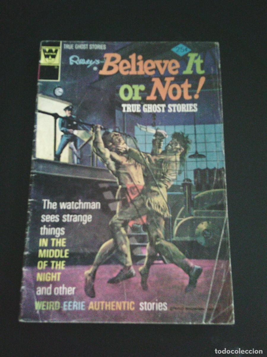 C&oacute;mics: BELIEVE IT OR NOT TRUE GHOST STORIES - N&ordm; 50 - 1974 - WESTERN PUBLISHING COMPANY - CJ 252