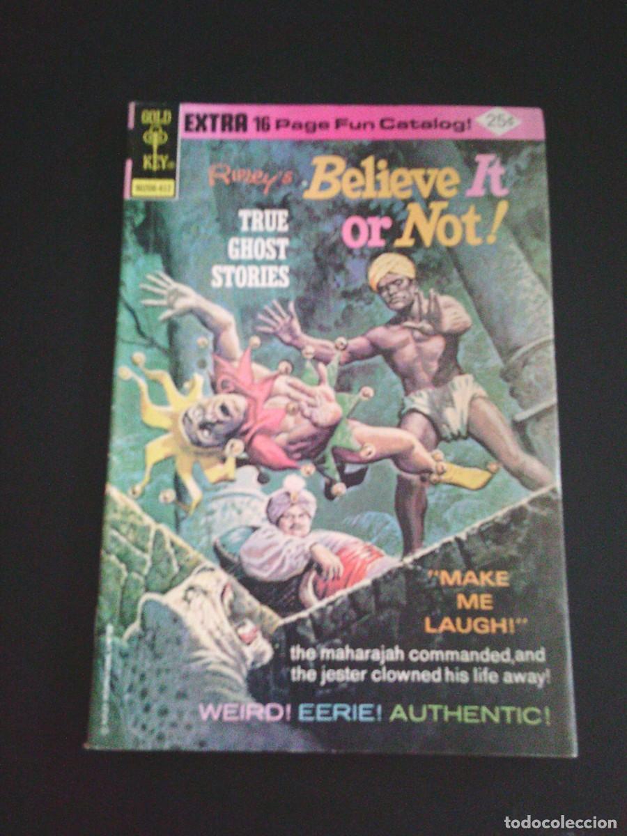 C&oacute;mics: BELIEVE IT OR NOT TRUE GHOST STORIES - N&ordm; 51 - EXTRA - 1974 - WESTERN PUBLISHING COMPANY - CJ 252