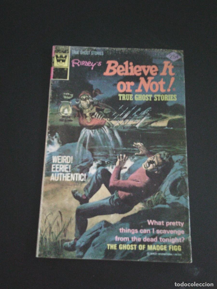 C&oacute;mics: BELIEVE IT OR NOT TRUE GHOST STORIES - N&ordm; 59 - 1975 - WESTERN PUBLISHING COMPANY - CJ 252