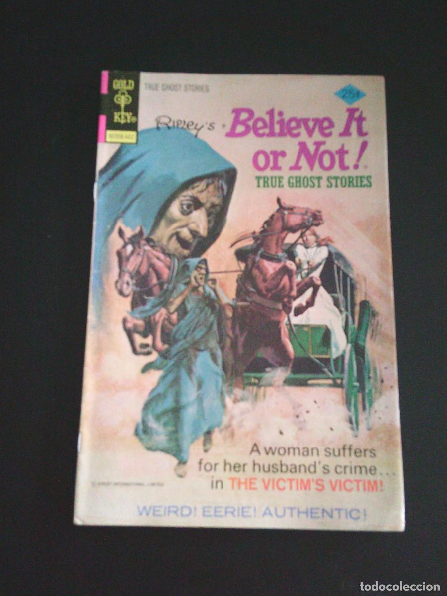 C&oacute;mics: BELIEVE IT OR NOT TRUE GHOST STORIES - N&ordm; 60 - FEBRUARY 1976 - WESTERN PUBLISHING COMPANY - CJ 252