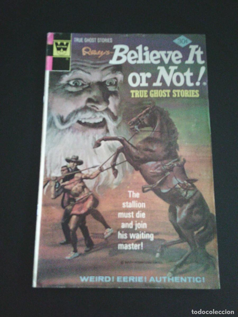 C&oacute;mics: BELIEVE IT OR NOT TRUE GHOST STORIES - N&ordm; 65 - OCTOBER 1976 - WESTERN PUBLISHING COMPANY - CJ 252