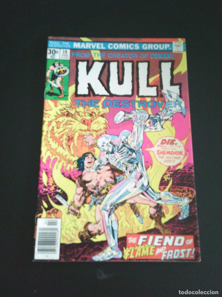 C&oacute;mics: KULL THE DESTROYER - NUMERO 19 - FEBRUARY 1977 - MARVEL COMICS GROUP USA - BUEN ESTADO - CJ 252