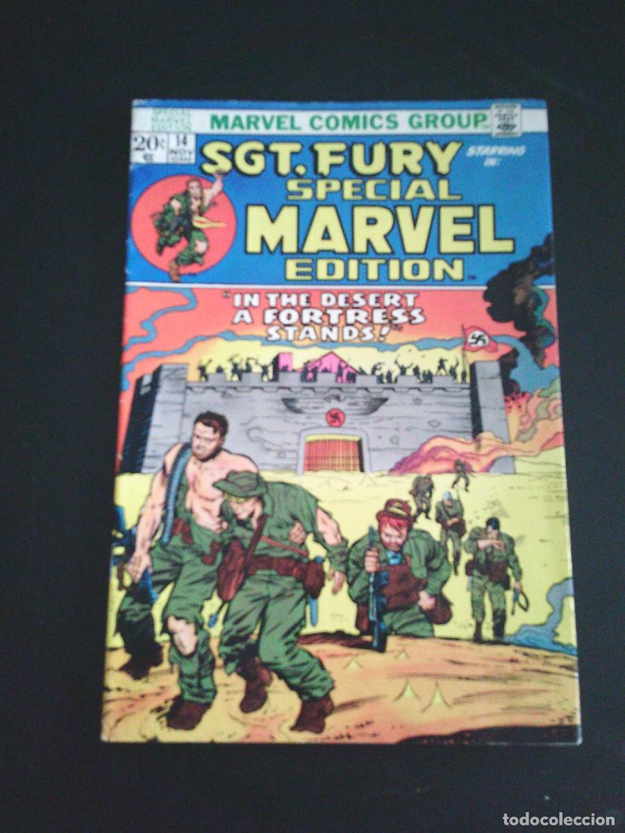 C&oacute;mics: SGT. FURY SPECIAL MARVEL EDITION - NUMERO 14 - NOVEMBER 1973 - MARVEL USA - BUEN ESTADO - CJ 252