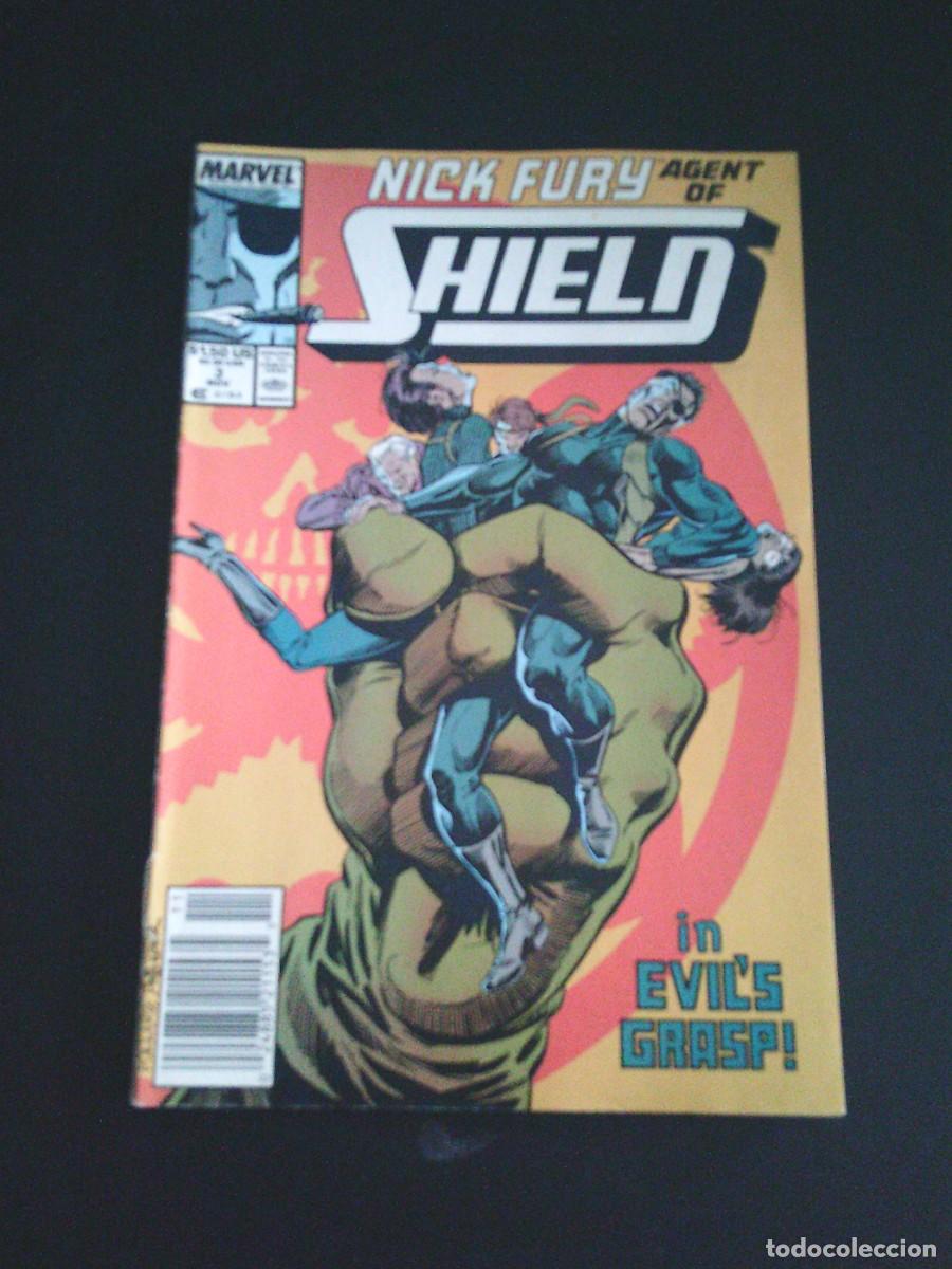 C&oacute;mics: NICK FURY AGENT OF SHIELD - NUMERO 3 - NOVEMBER 1989 - MARVEL COMICS GROUP USA - CJ 252