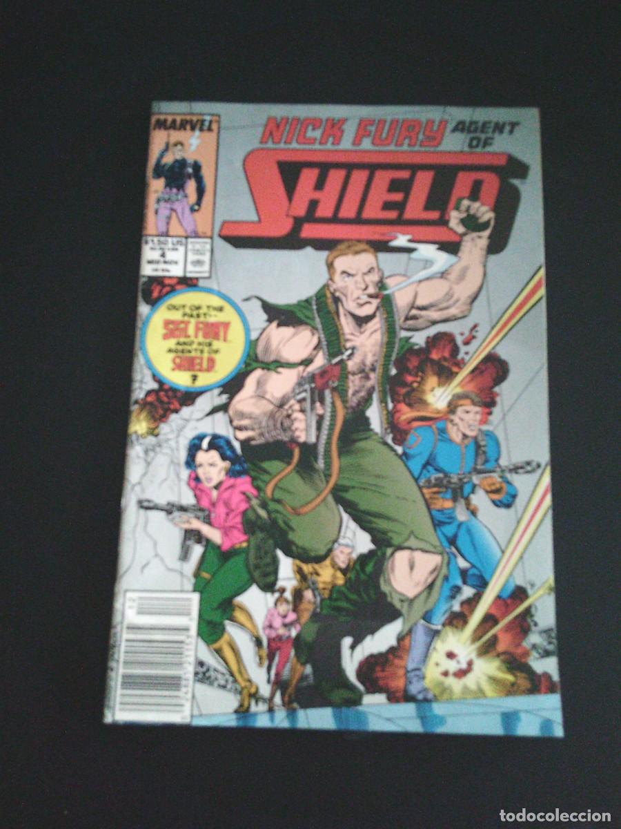 C&oacute;mics: NICK FURY AGENT OF SHIELD - NUMERO 4 - DECEMBER 1989 - MARVEL COMICS GROUP USA - CJ 252