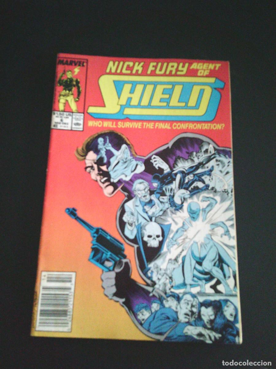 C&oacute;mics: NICK FURY AGENT OF SHIELD - VOLUMEN 2 - NUMERO 7 - DECEMBER 1989 - MARVEL COMICS GROUP USA - CJ 252