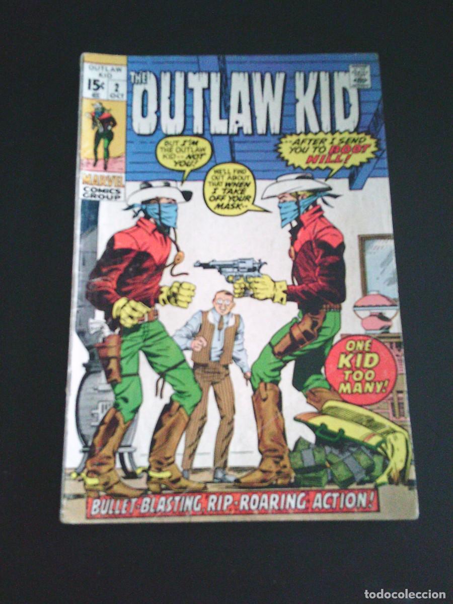 C&oacute;mics: THE OUTLAW KID - VOLUMEN 1 - NUMERO 2 - OCTOBER 1970 - MARVEL COMICS GROUP USA - CJ 252
