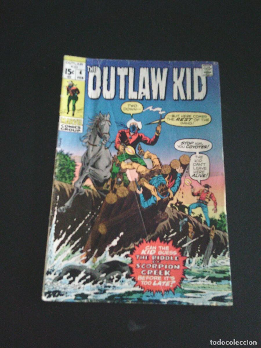 C&oacute;mics: THE OUTLAW KID - VOLUMEN 1 - NUMERO 4 - FEBRUARY 1971 - MARVEL COMICS GROUP USA - CJ 252