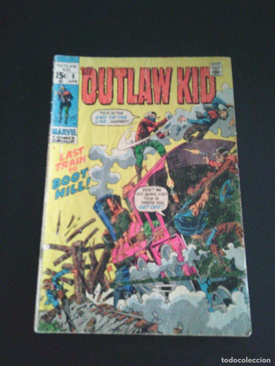 C&oacute;mics: THE OUTLAW KID - VOLUMEN 1 - NUMERO 5 - APRIL 1971 - MARVEL COMICS GROUP USA - CJ 252