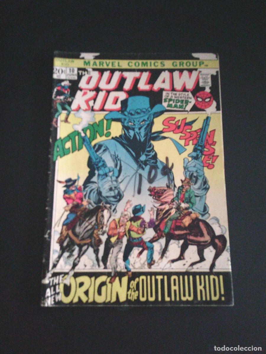 C&oacute;mics: THE OUTLAW KID - VOLUMEN 1 - NUMERO 10 - JUNE 1972 - MARVEL COMICS GROUP USA - CJ 252