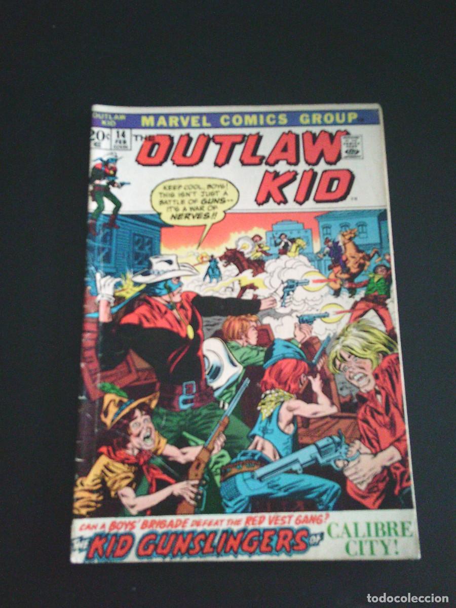 C&oacute;mics: THE OUTLAW KID - VOLUMEN 1 - NUMERO 14 - FEBRUARY 1973 - MARVEL COMICS GROUP USA - CJ 252