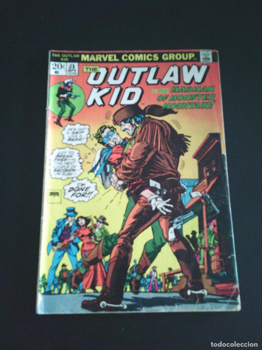 C&oacute;mics: THE OUTLAW KID - VOLUMEN 1 - NUMERO 15 - APRIL 1973 - MARVEL COMICS GROUP USA - CJ 252