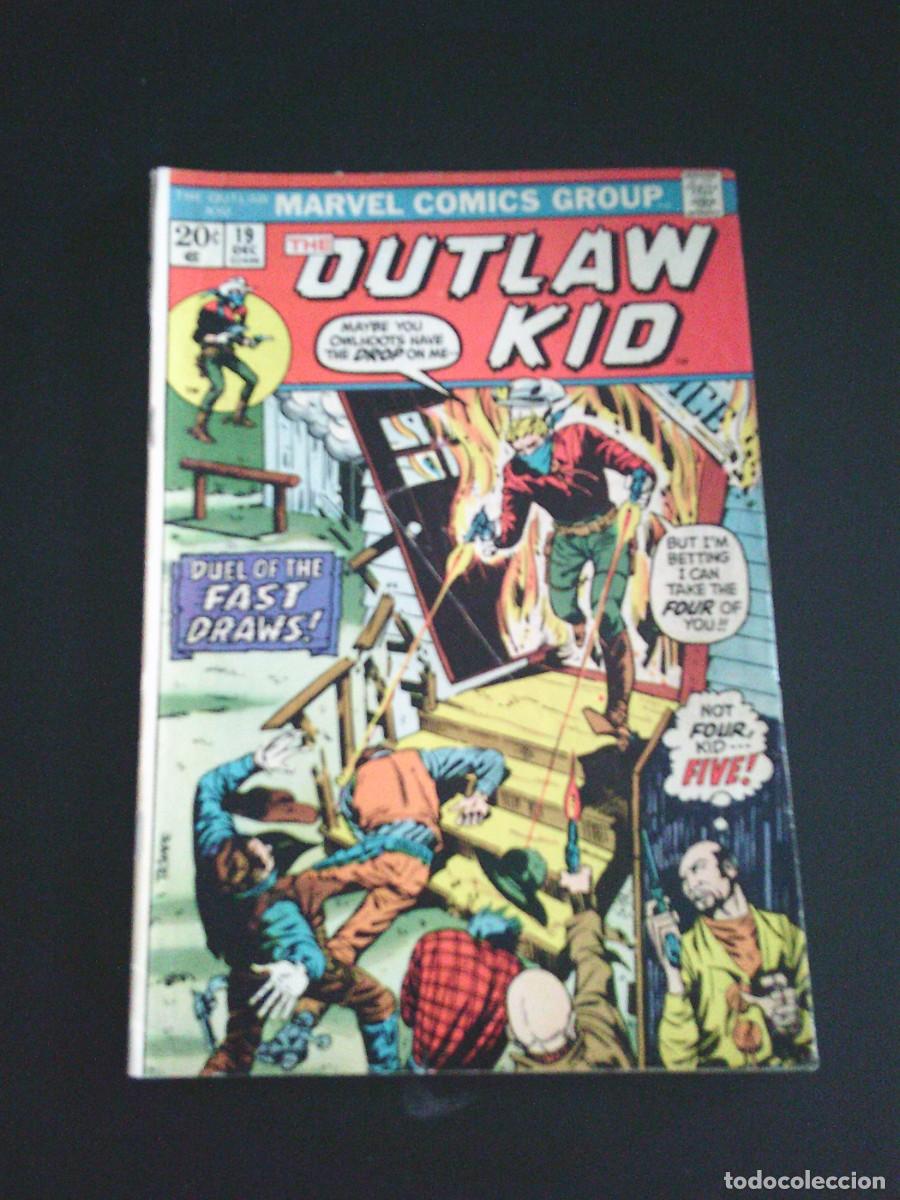 C&oacute;mics: THE OUTLAW KID - VOLUMEN 1 - NUMERO 19 - DECEMBER 1973 - MARVEL COMICS GROUP USA - CJ 252
