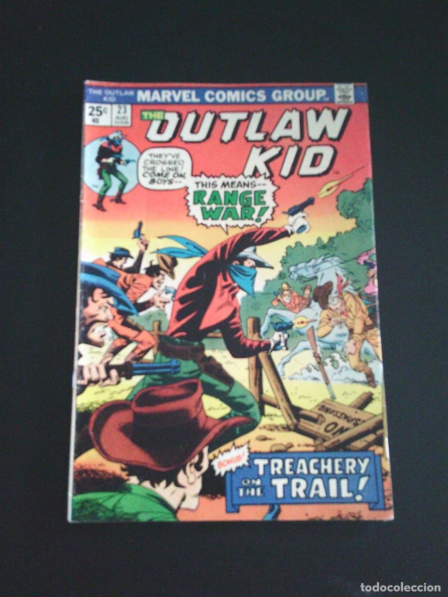 C&oacute;mics: THE OUTLAW KID - VOLUMEN 1 - NUMERO 23 - AUGUST 1974 - MARVEL COMICS GROUP USA - CJ 252