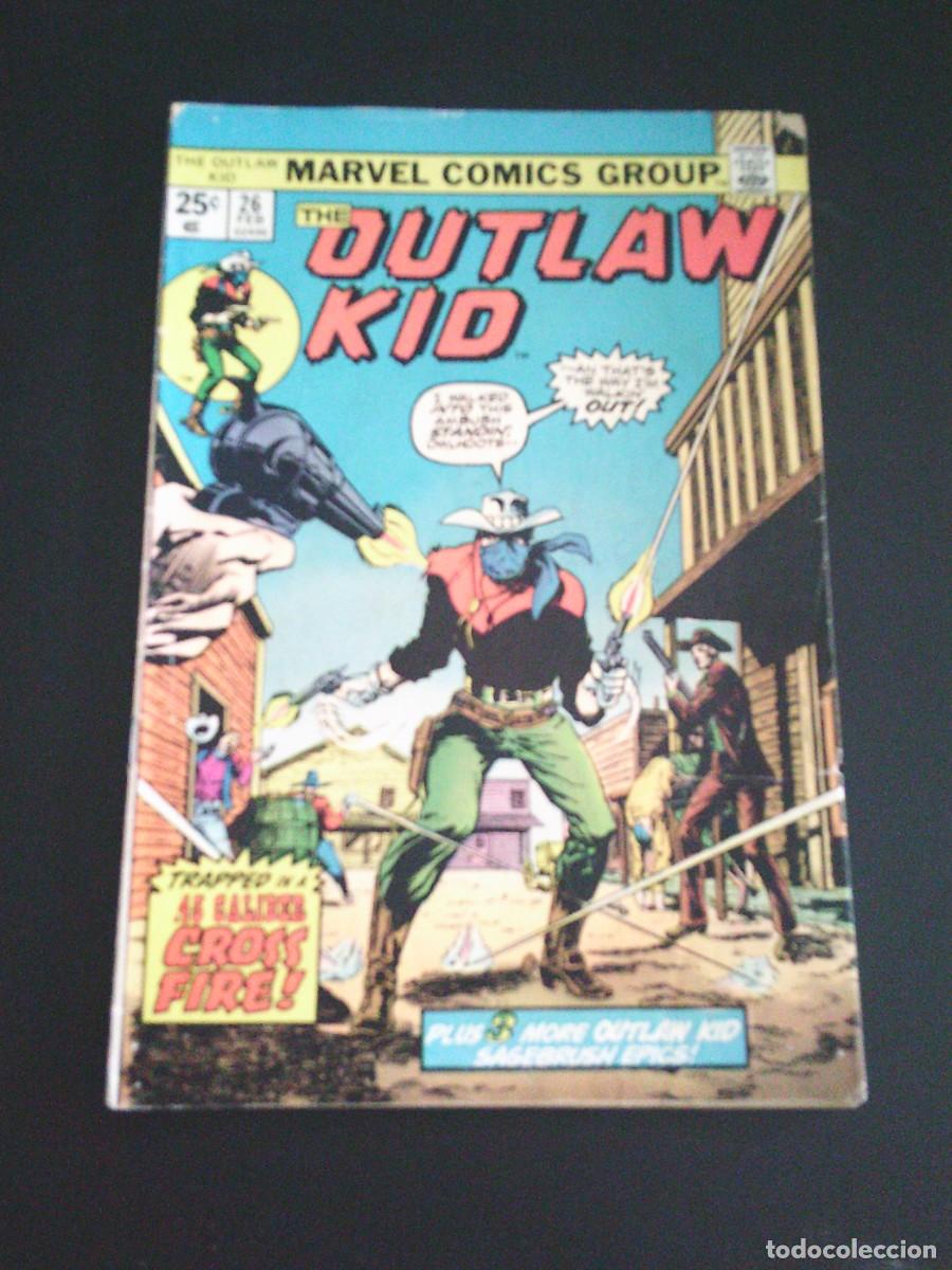 C&oacute;mics: THE OUTLAW KID - VOLUMEN 1 - NUMERO 26 - FEBRUARY 1975 - MARVEL COMICS GROUP USA - CJ 252