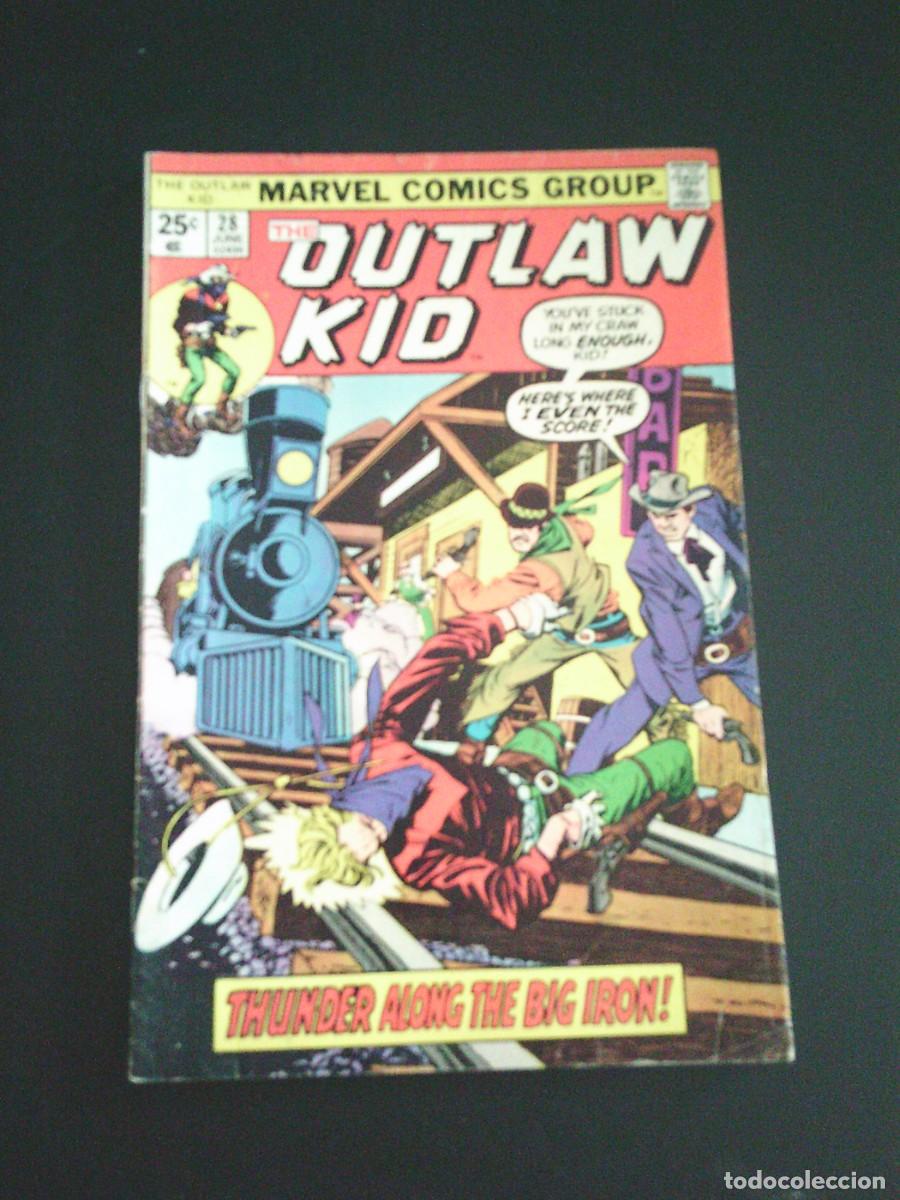 C&oacute;mics: THE OUTLAW KID - VOLUMEN 1 - NUMERO 28 - JUNE 1975 - MARVEL COMICS GROUP USA - CJ 252