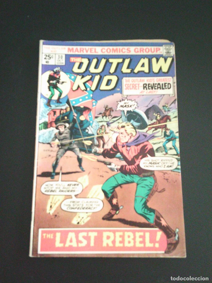 C&oacute;mics: THE OUTLAW KID - VOLUMEN 1 - NUMERO 30 - OCTOBER 1975 - MARVEL COMICS GROUP USA - CJ 252