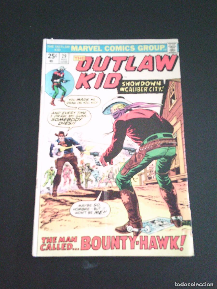 C&oacute;mics: THE OUTLAW KID - VOLUMEN 1 - NUMERO 29 - AUGUST 1975 - MARVEL COMICS GROUP USA - CJ 252
