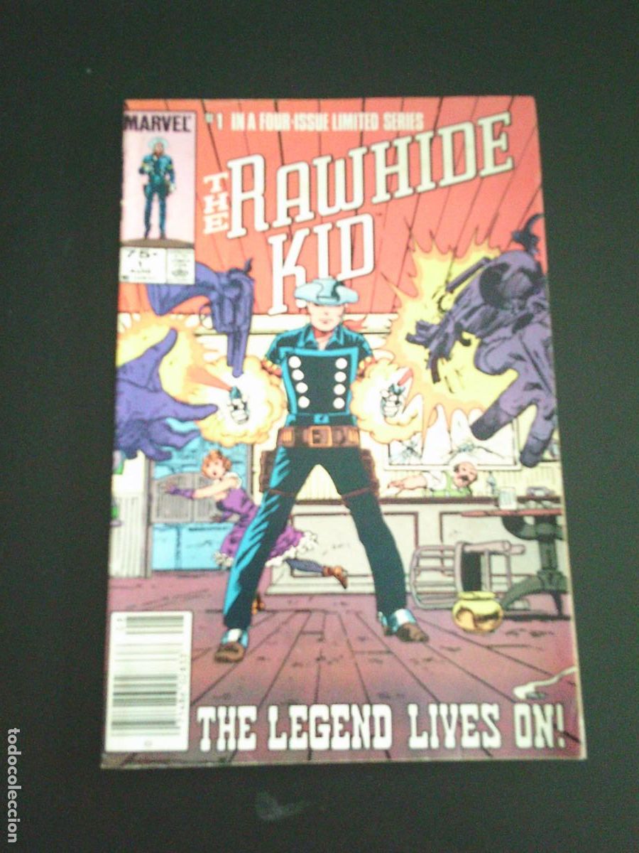 C&oacute;mics: THE RAWHIDE KID - - NUMERO 1 - LIMITED SERIE (1/4) - AUGUST 1985 - MARVEL COMICS GROUP USA - CJ 252