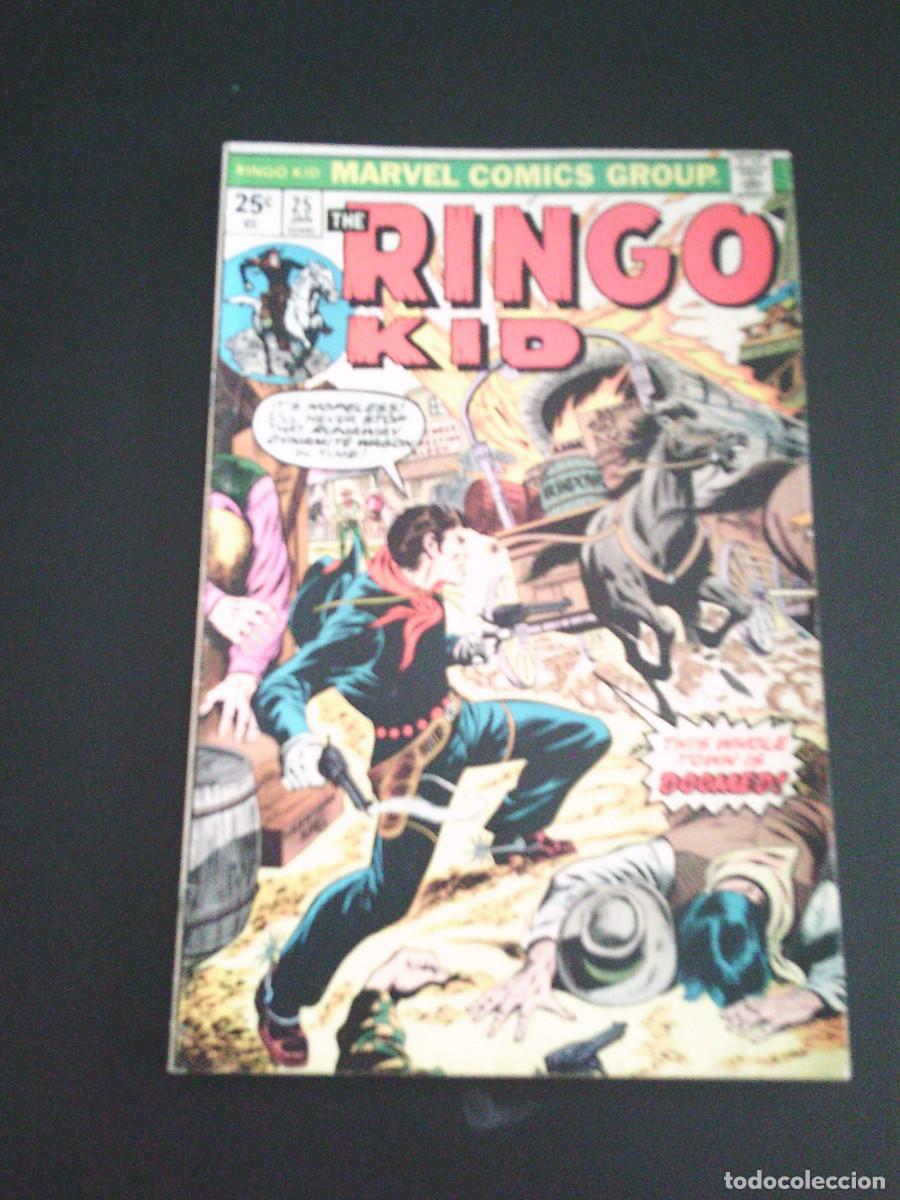 C&oacute;mics: THE RINGO KID - NUMERO 25 - VOLUMEN 1 - JANUARY 1976 - MARVEL COMICS GROUP USA - CJ 252