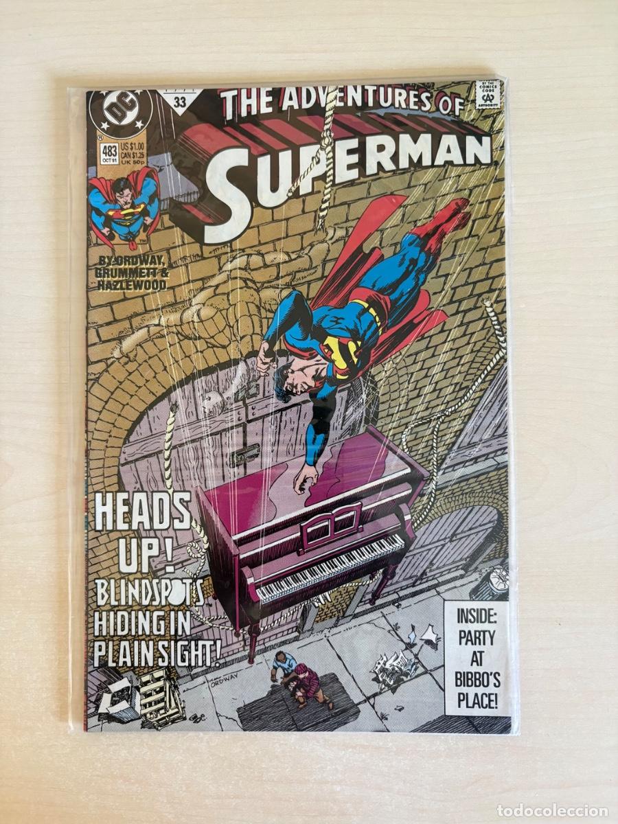 C&oacute;mics: The Adventures of Superman #483 (DC Comics USA, 1991)
