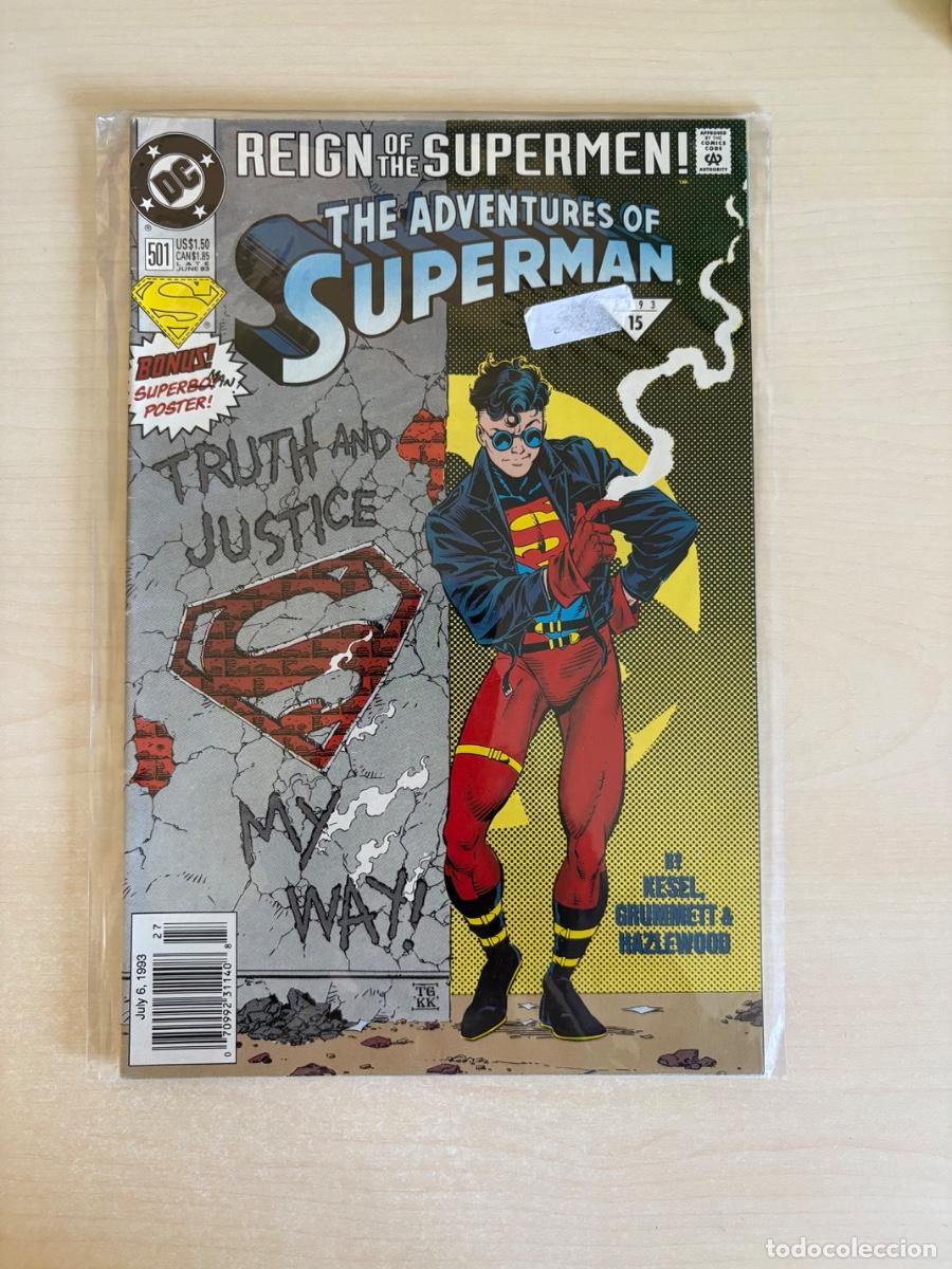 C&oacute;mics: The Adventures of Superman #501 (DC Comics USA, 1993)