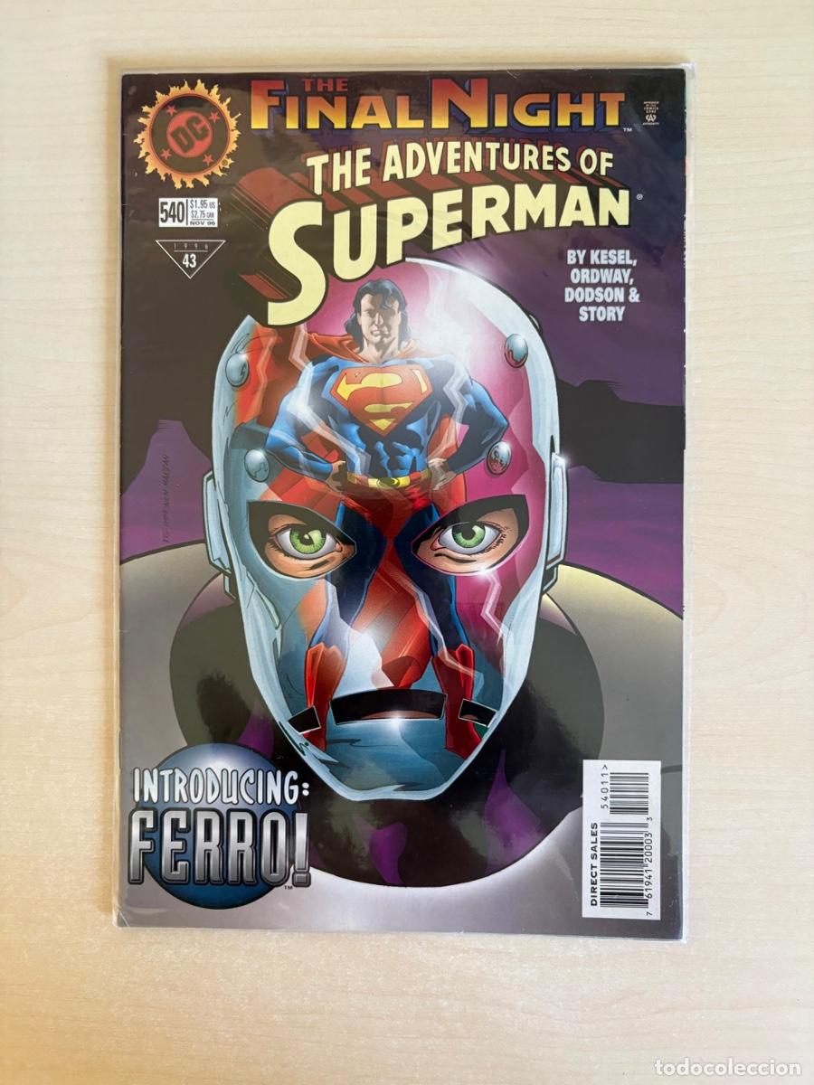 C&oacute;mics: The Adventures of Superman #540 (DC Comics USA, 1996)