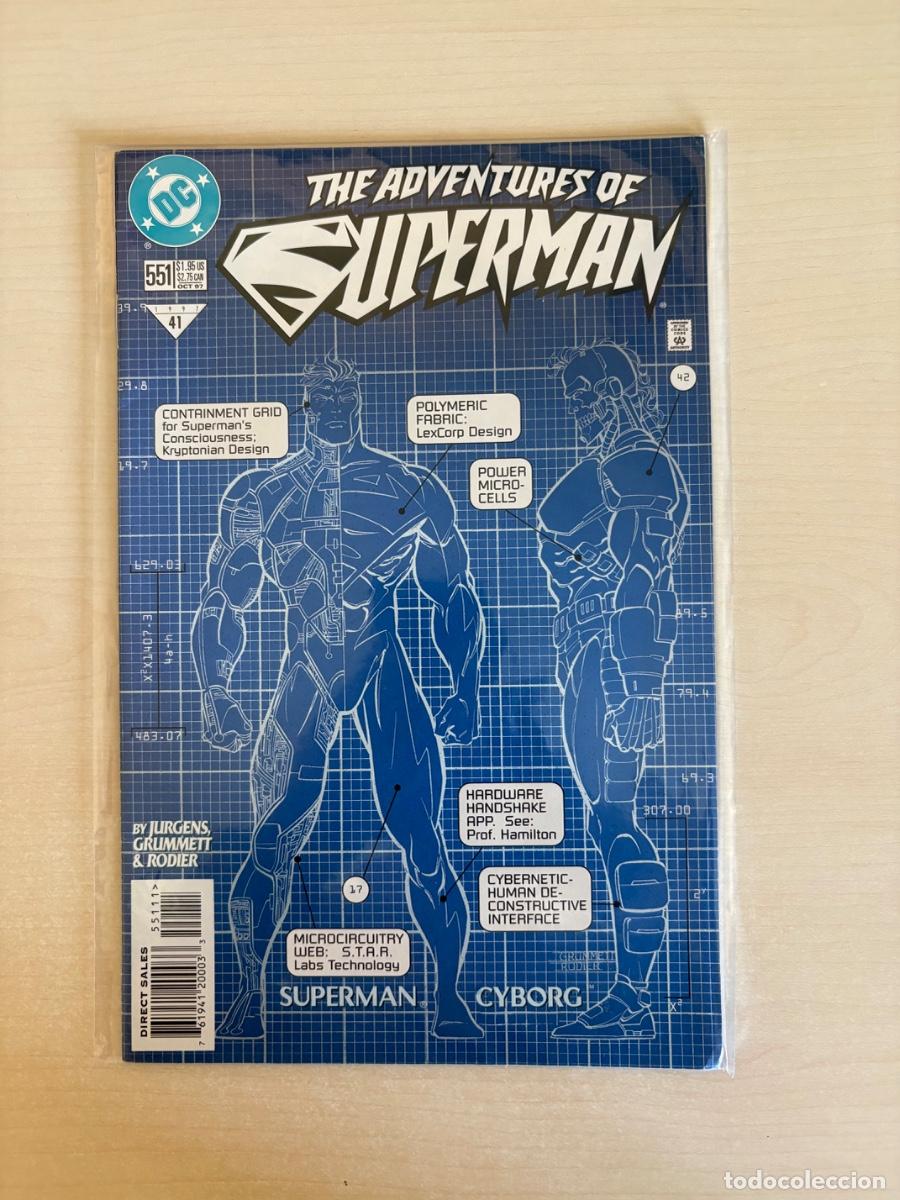 C&oacute;mics: The Adventures of Superman #551 (DC Comics USA, 1997)