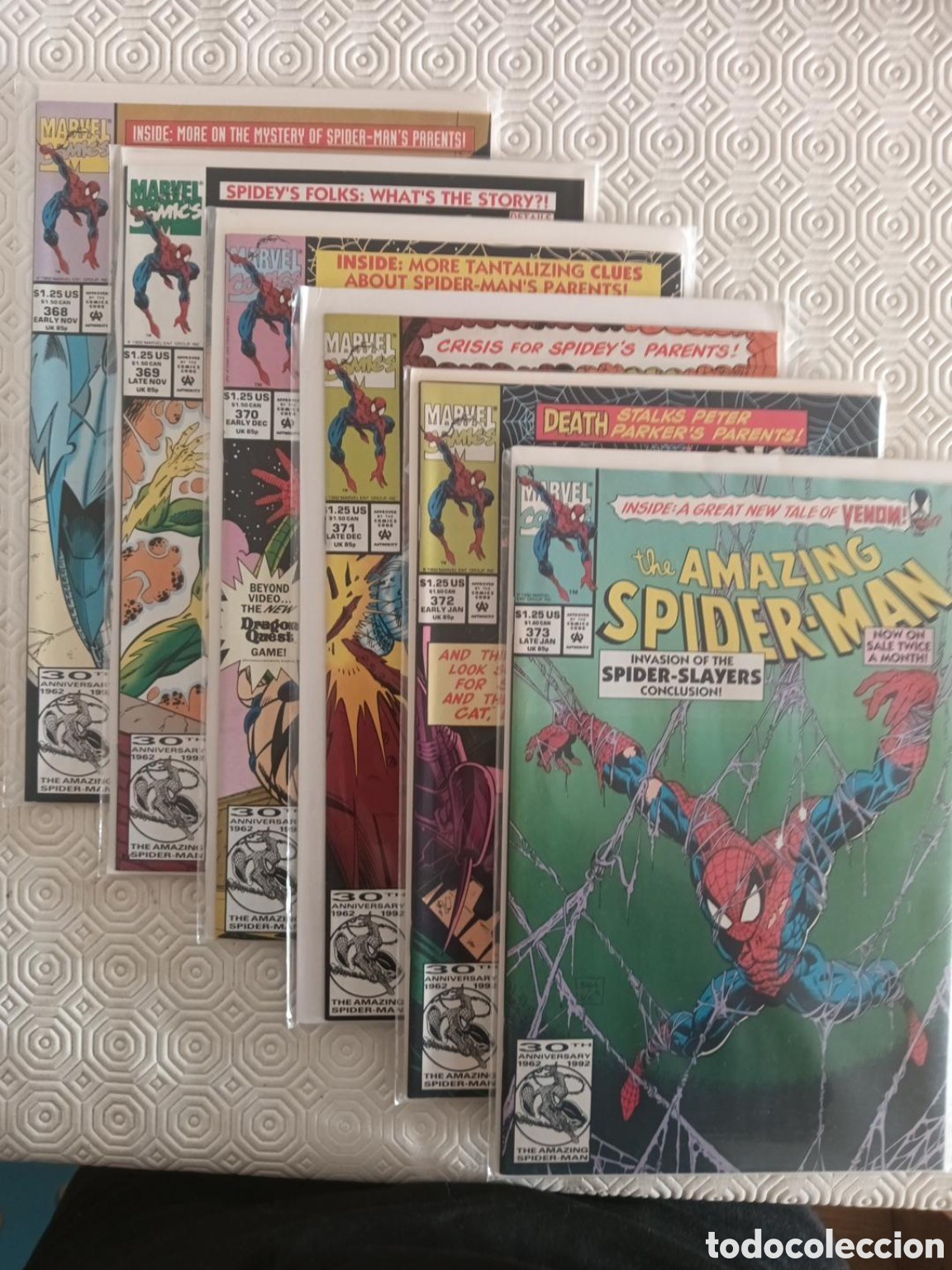 C&oacute;mics: Amazing Spider-Man #368-373 &ndash; Saga Completa Spider-Slayers &ndash; Marvel 1992