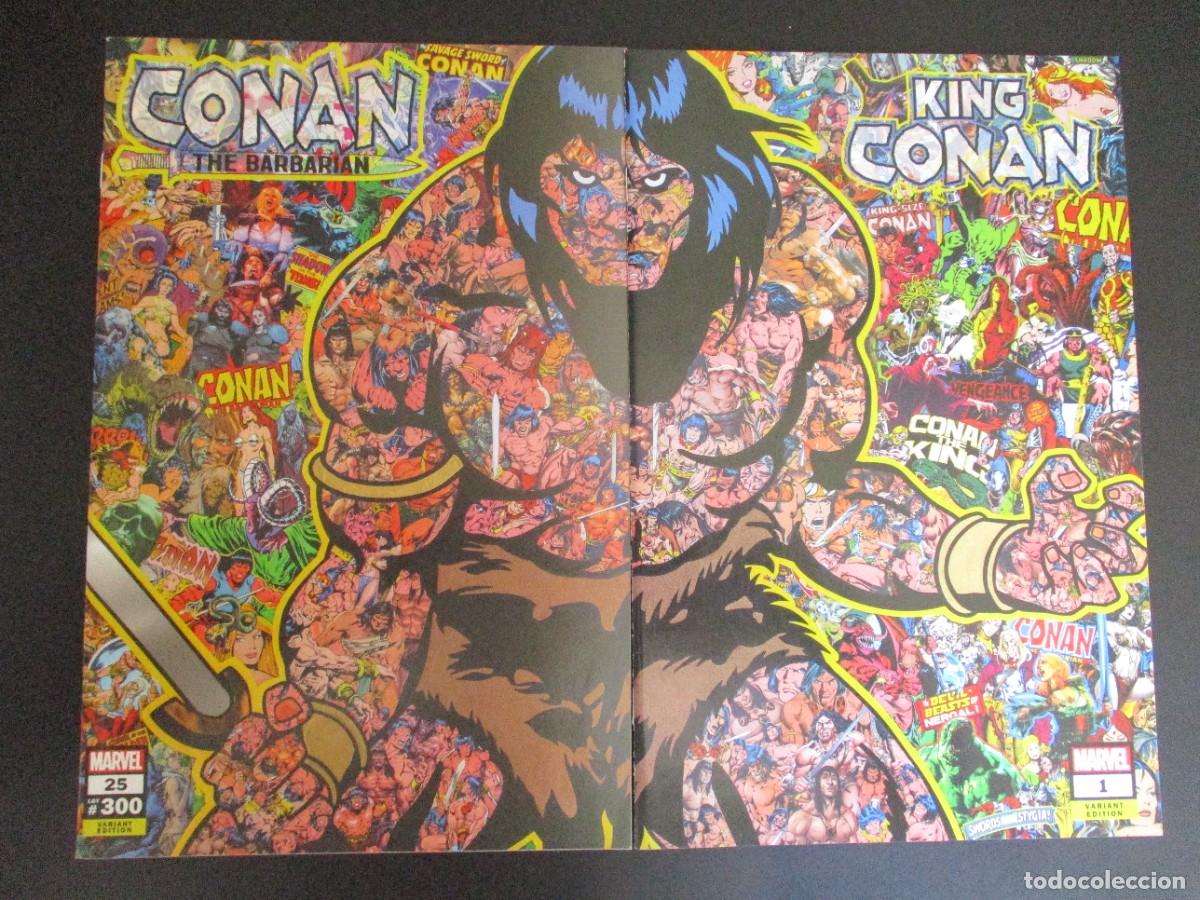 C&oacute;mics: King Conan #1 + 25 - CVR H Mr. Garcin Connecting Collage Variante 2022
