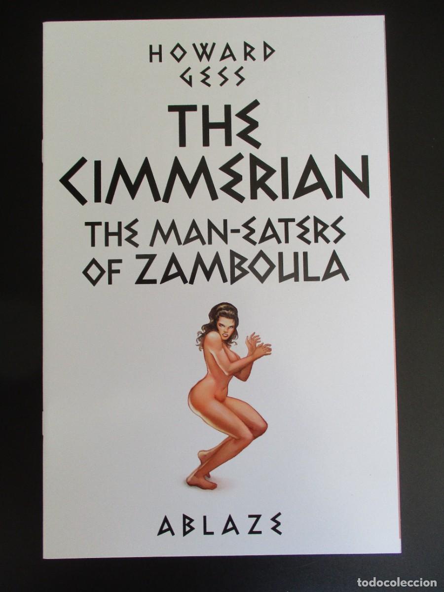C&oacute;mics: Cimmerian The Man-Eaters of Zamboula (Ablaze, 2021) 1E {Fritz Variat} *