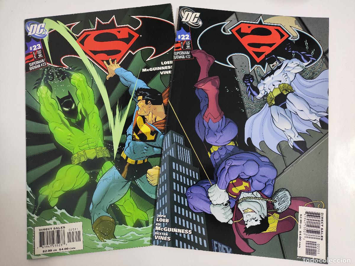 C&oacute;mics: Superman / Batman 22 & 23 &ndash; First app Batman Beyond &ndash; DC 2005