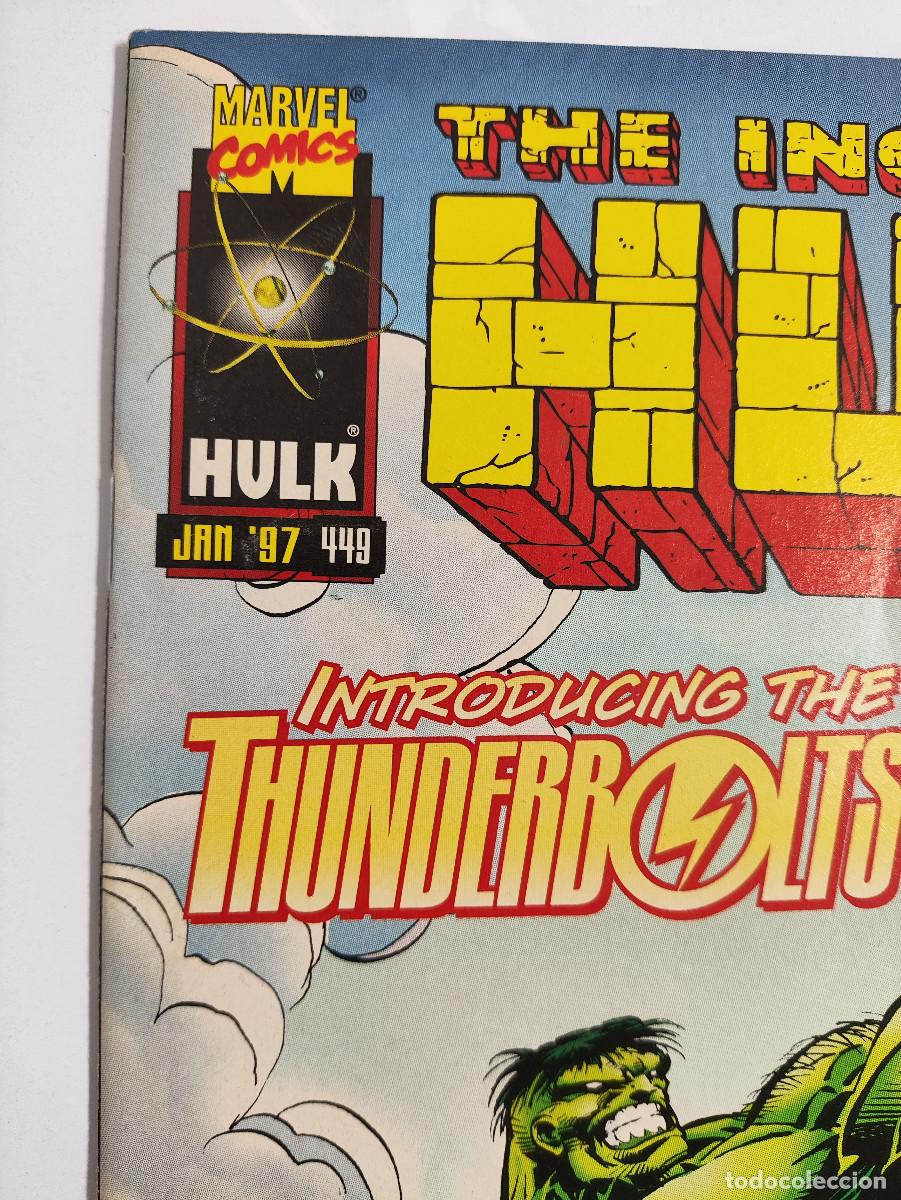 C&oacute;mics: The Incredible Hulk 449 - First Thunderbolts - Marvel Comics USA - Foto 2